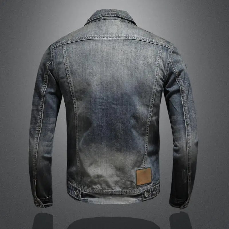 Shess | Chaqueta de Jean Retro Carl