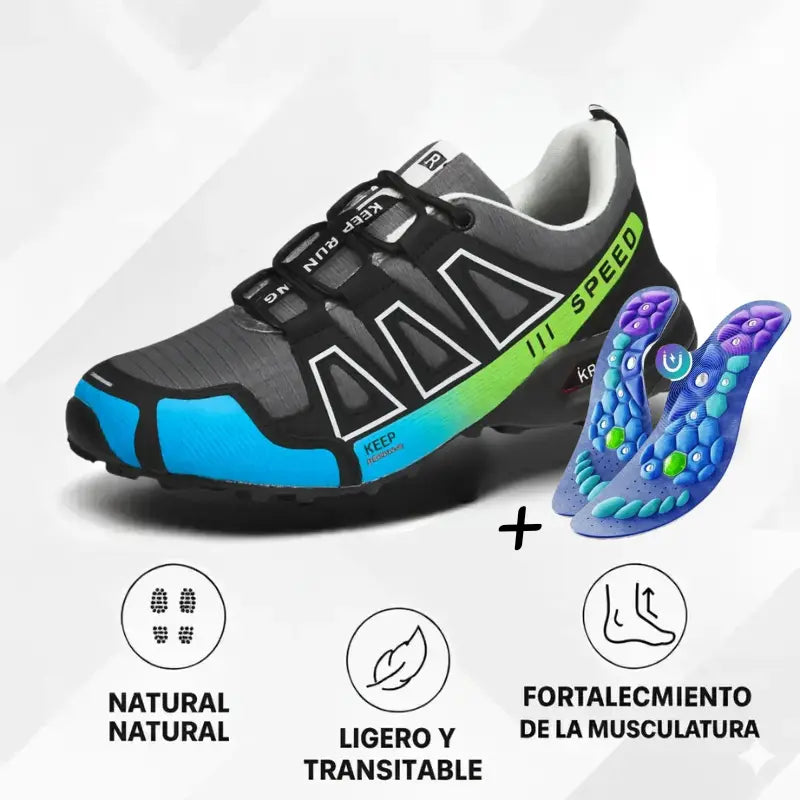 OrthoTrekking Hallux Zapatos de Senderismo y Trekking Ergonómicos.
