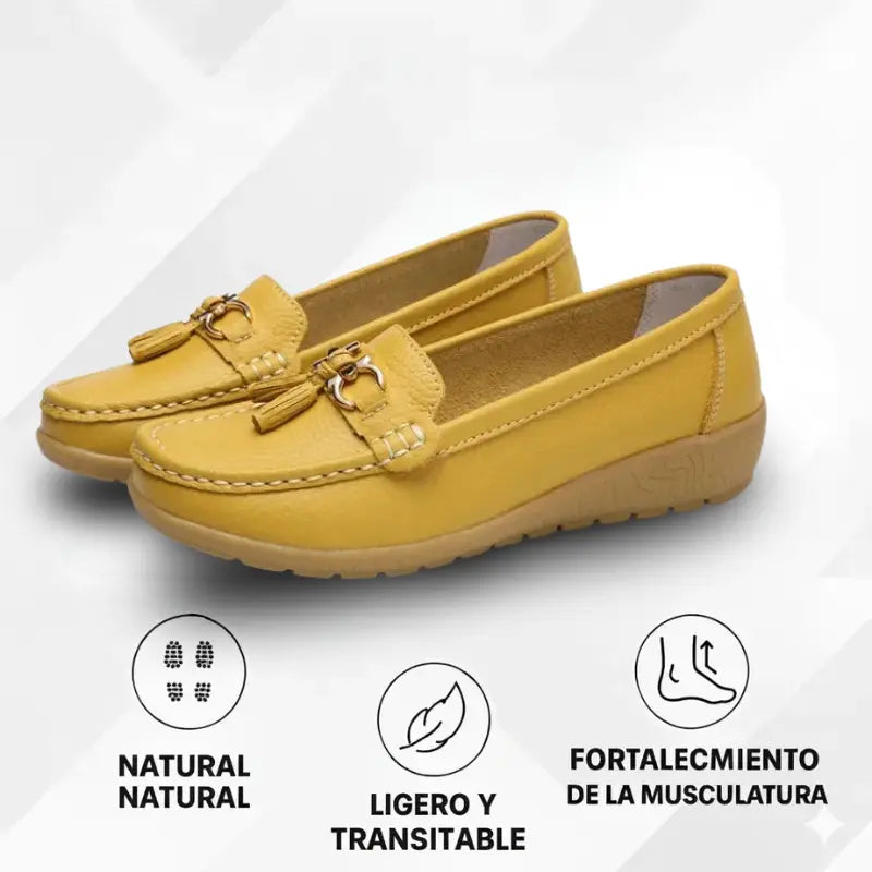 Mocasín Ortopédico de Cuero