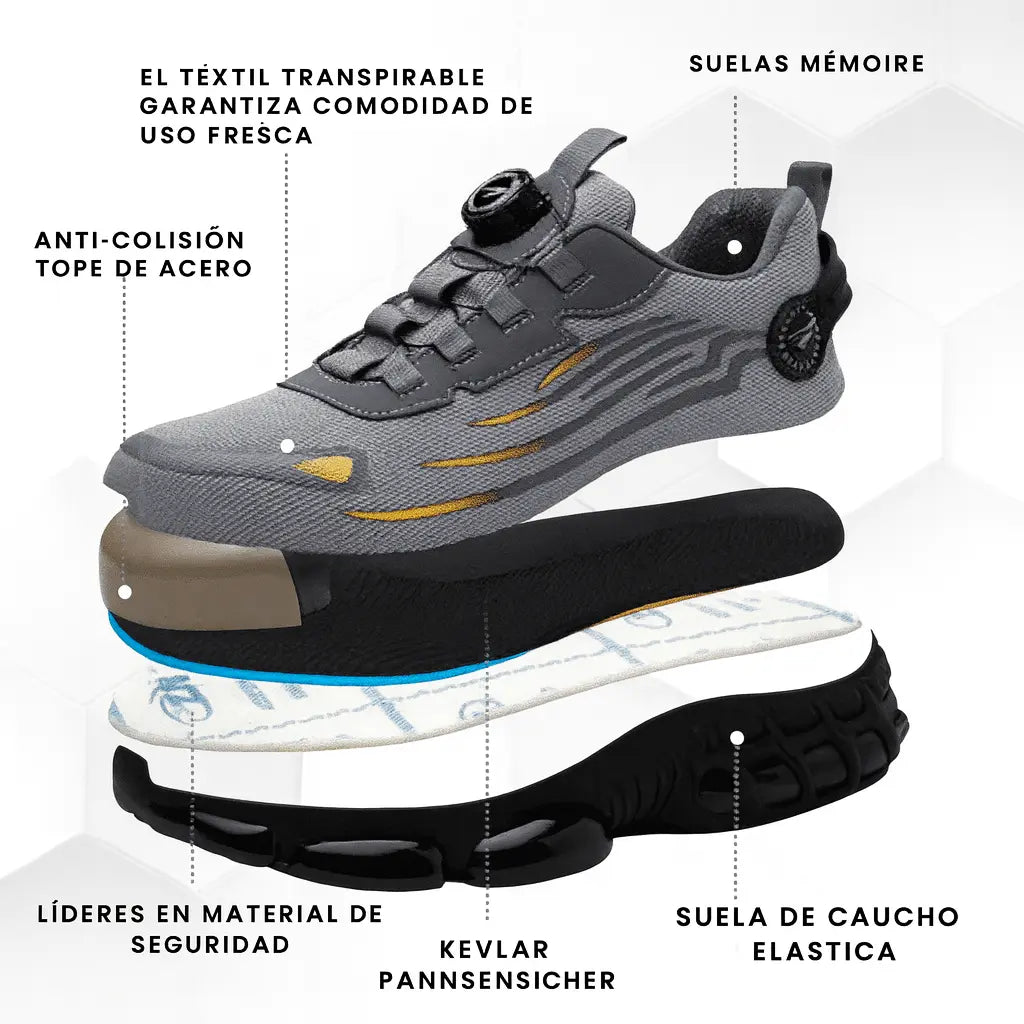 Zapatos de Seguridad Ultra-Ligeros Henner Z90