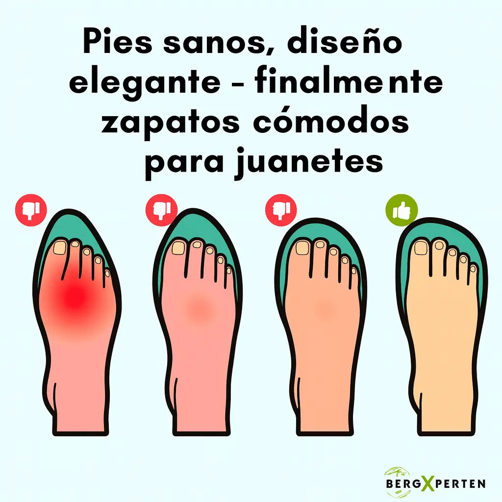 OrthoTrekking Hallux Zapatos de Senderismo y Trekking Ergonómicos.