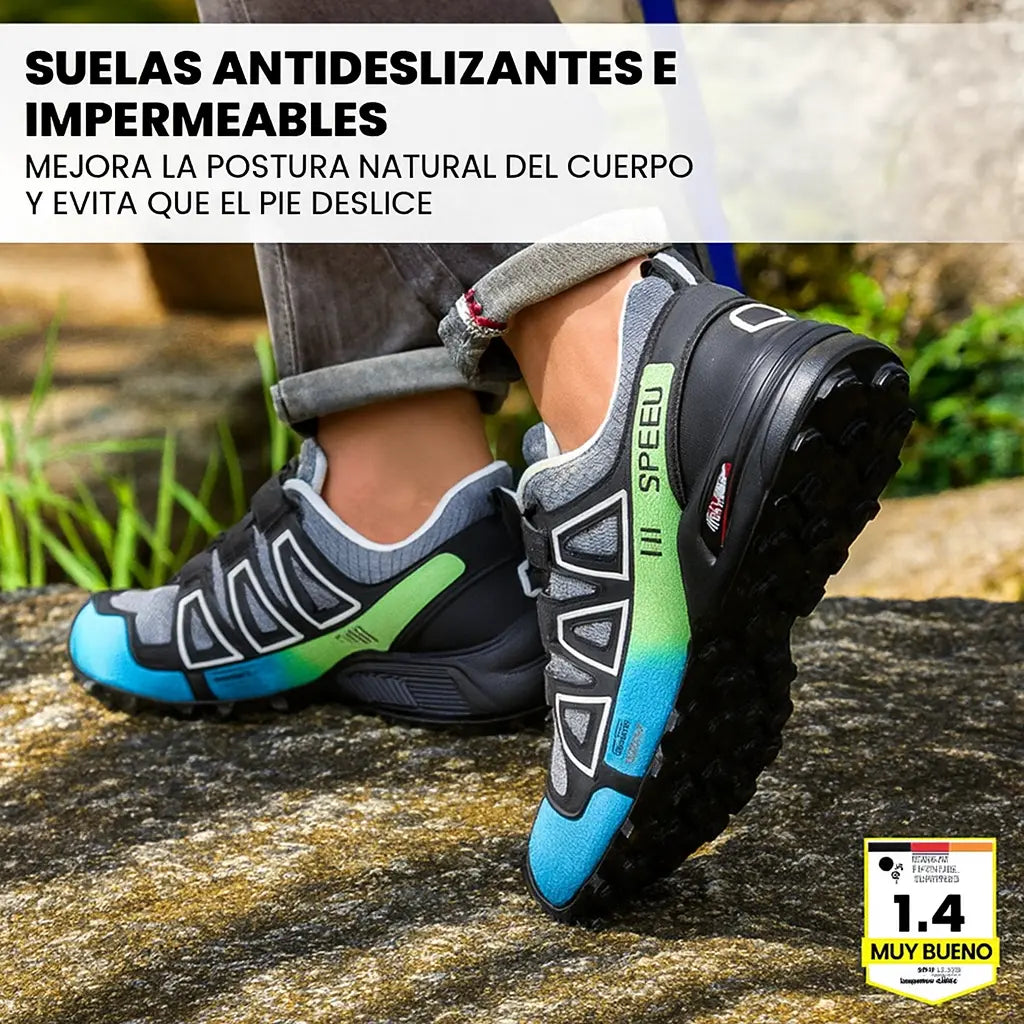 OrthoTrekking Hallux Zapatos de Senderismo y Trekking Ergonómicos.