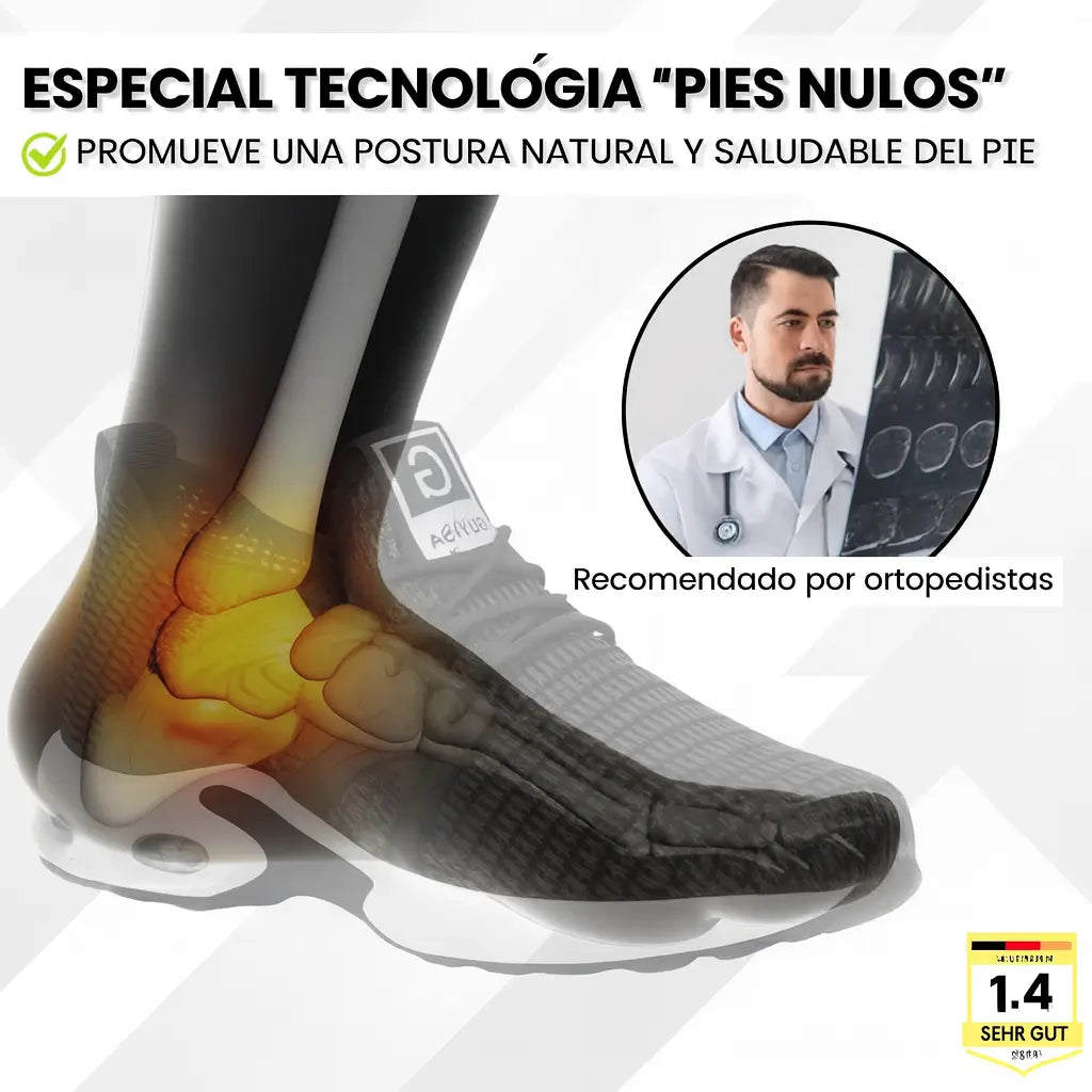 Zapato de Seguridad Ergonómico Orthostahl que Alivia el Dolor