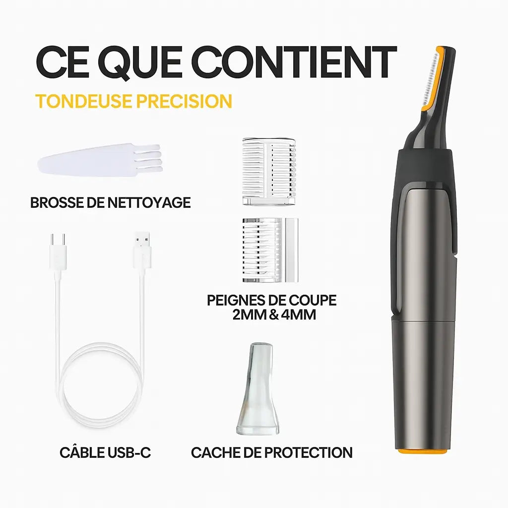 Máquina de Afeitar Masculina de Alta Precisión