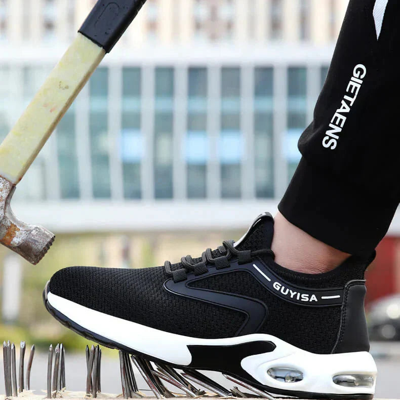 Zapato de Seguridad Ergonómico Orthostahl que Alivia el Dolor