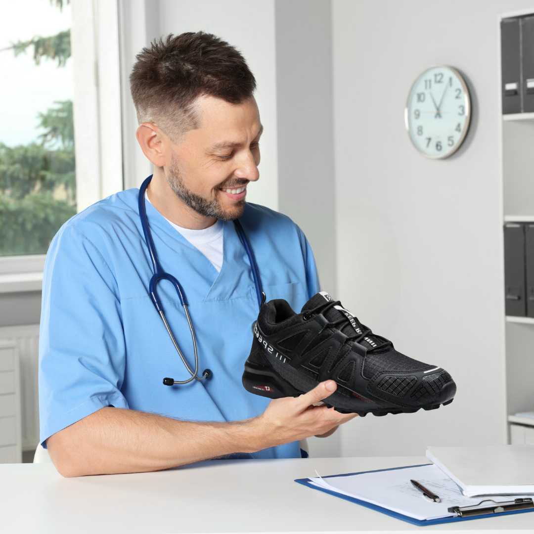 OrthoTrekking Hallux Zapatos de Senderismo y Trekking Ergonómicos.