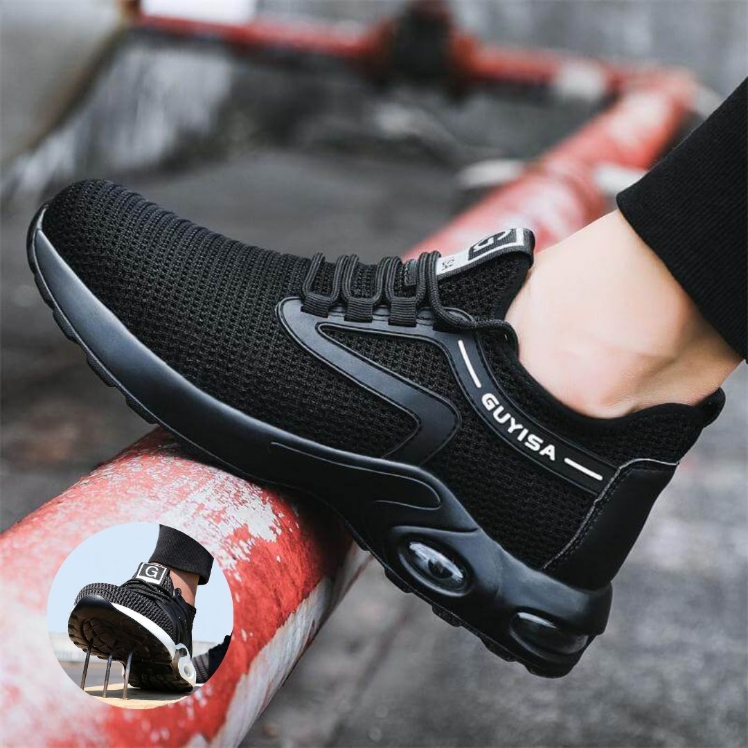 Zapato de Seguridad Ergonómico Orthostahl que Alivia el Dolor