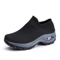 Negro con Suela Gris