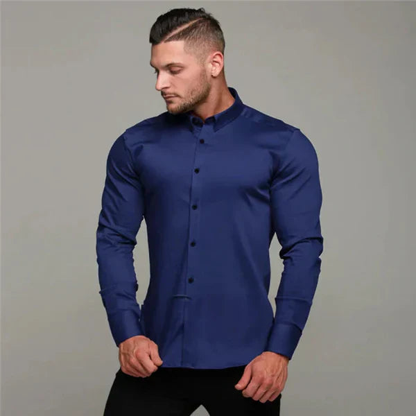 Camisa Antiarrugas y Elástica - ElasTech