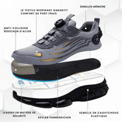 Zapatos de Seguridad Ultra-Ligeros Henner Z90