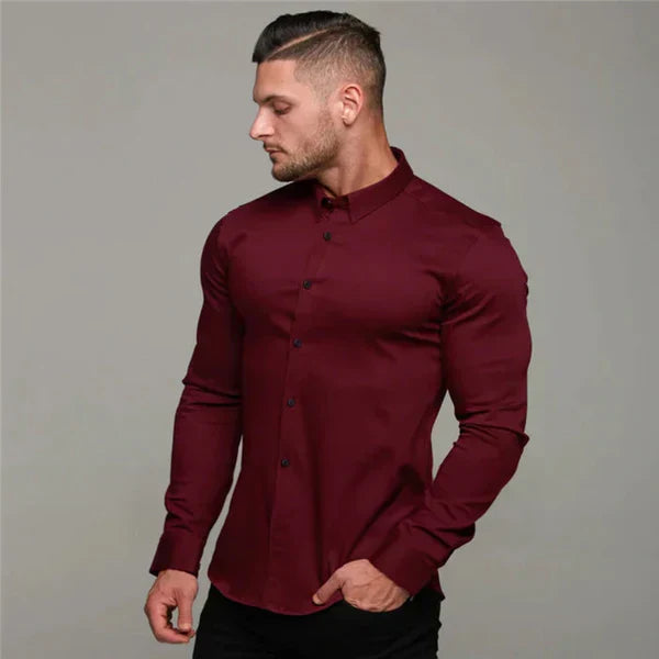 Camisa Antiarrugas y Elástica - ElasTech