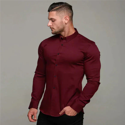 Camisa Antiarrugas y Elástica - ElasTech