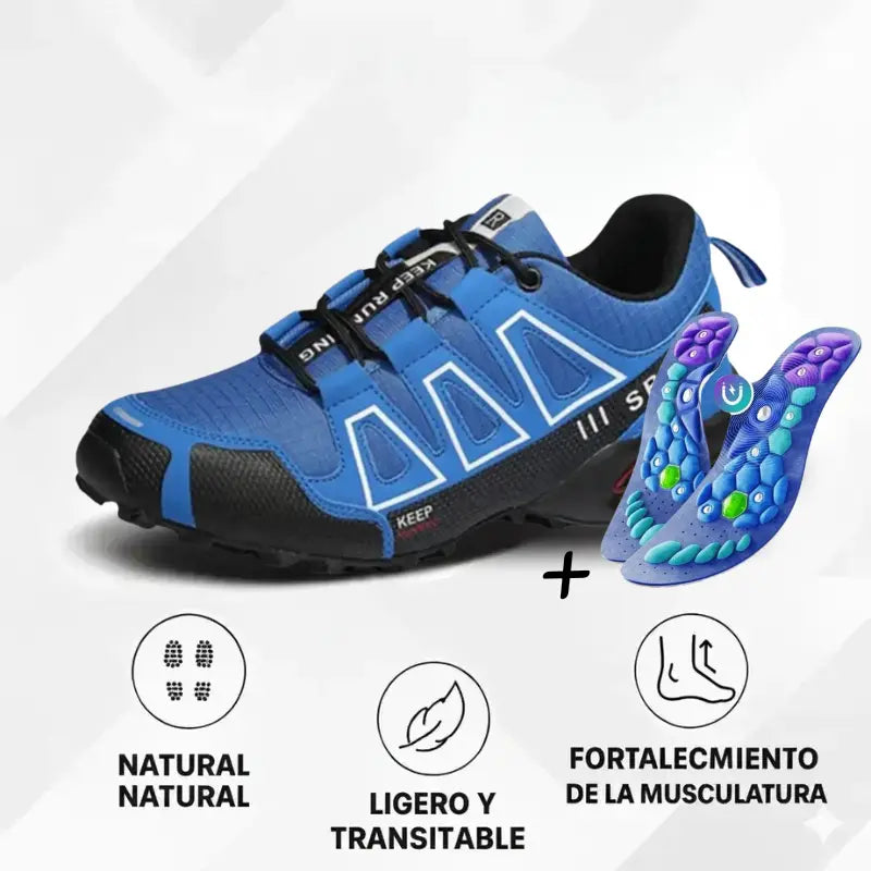 OrthoTrekking Hallux Zapatos de Senderismo y Trekking Ergonómicos.