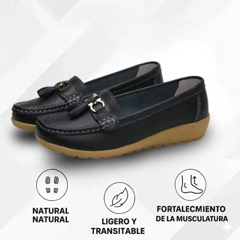 Mocasín Ortopédico de Cuero