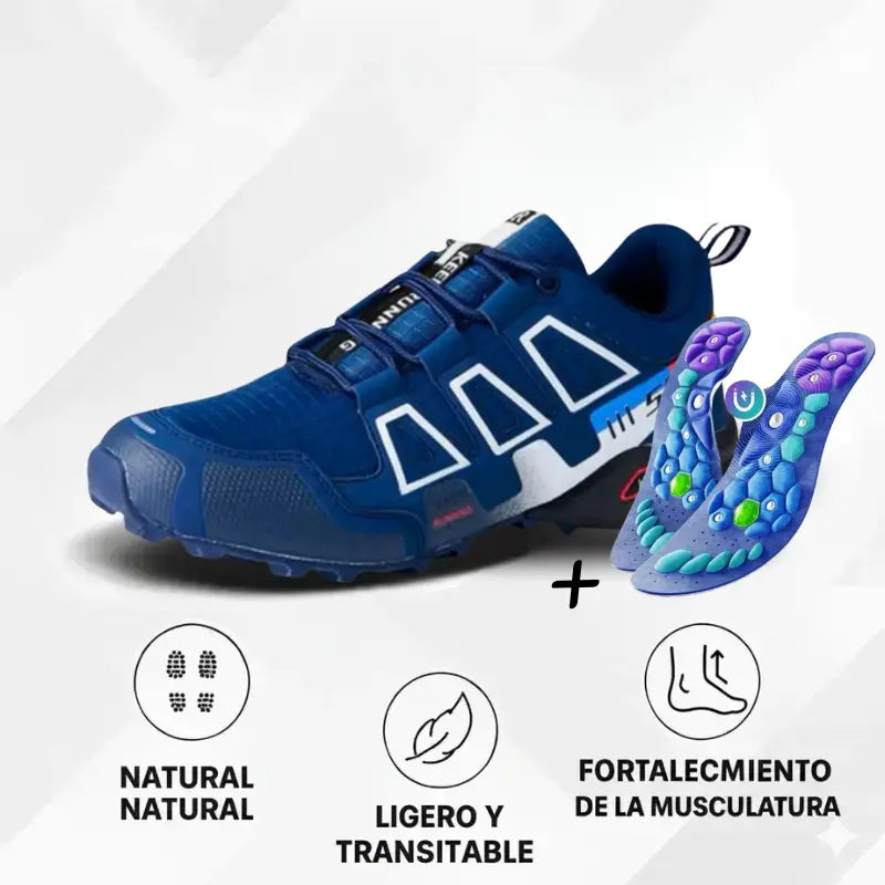 OrthoTrekking Hallux Zapatos de Senderismo y Trekking Ergonómicos.
