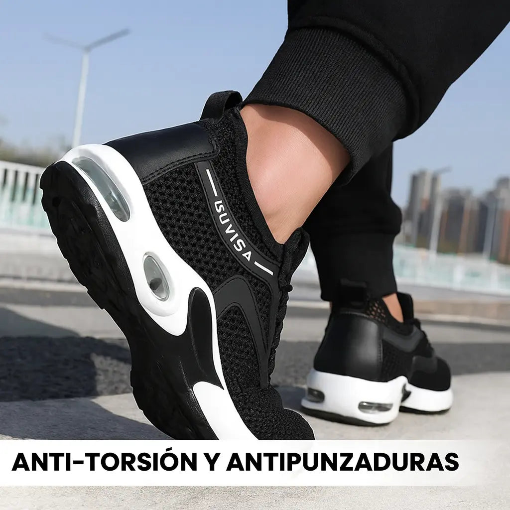 Zapato de Seguridad Ergonómico Orthostahl que Alivia el Dolor