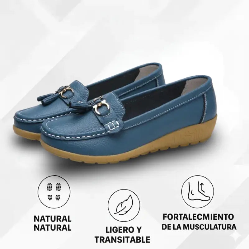 Mocasín Ortopédico de Cuero