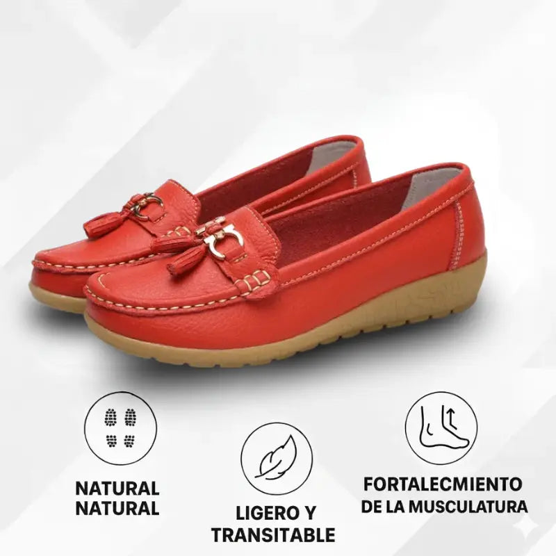 Mocasín Ortopédico de Cuero