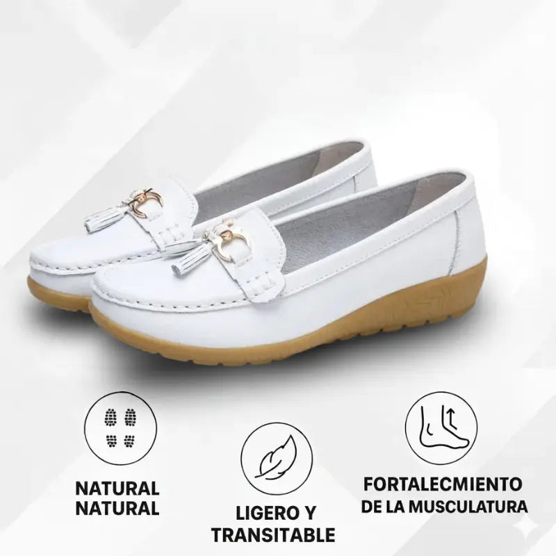 Mocasín Ortopédico de Cuero