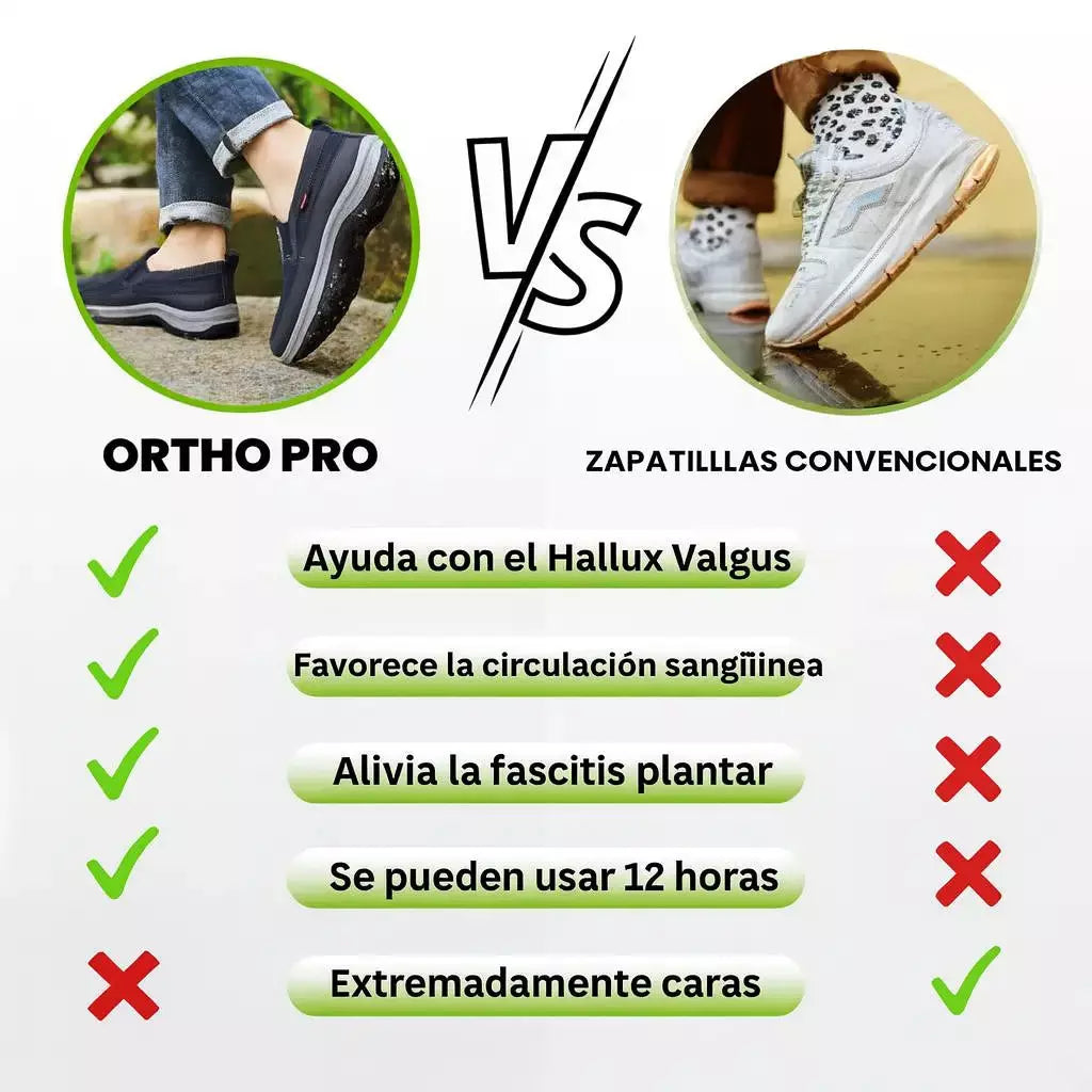 OrthoStep Zapatos Ortopédicos Confortables