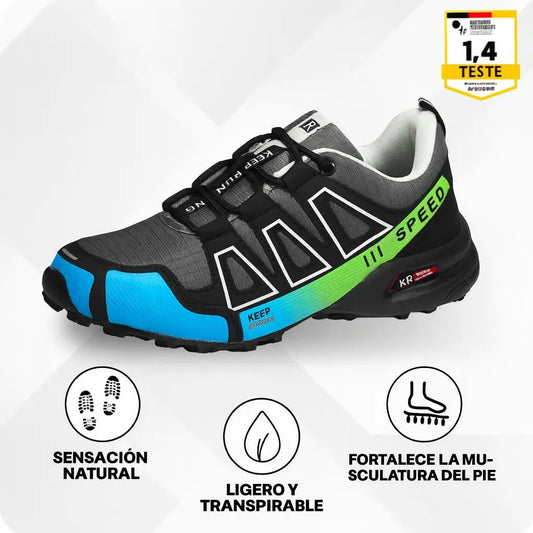OrthoTrekking Hallux Zapatos de Senderismo y Trekking Ergonómicos.