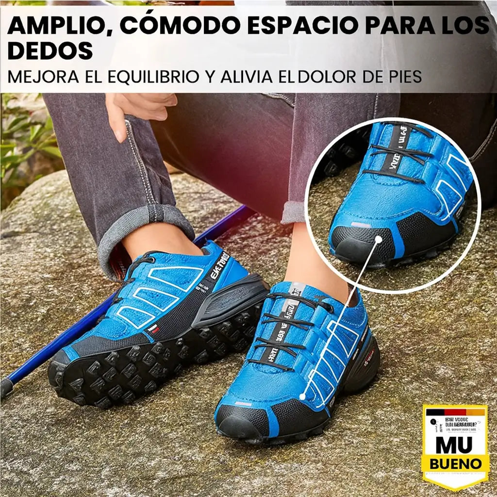 OrthoTrekking Hallux Zapatos de Senderismo y Trekking Ergonómicos.
