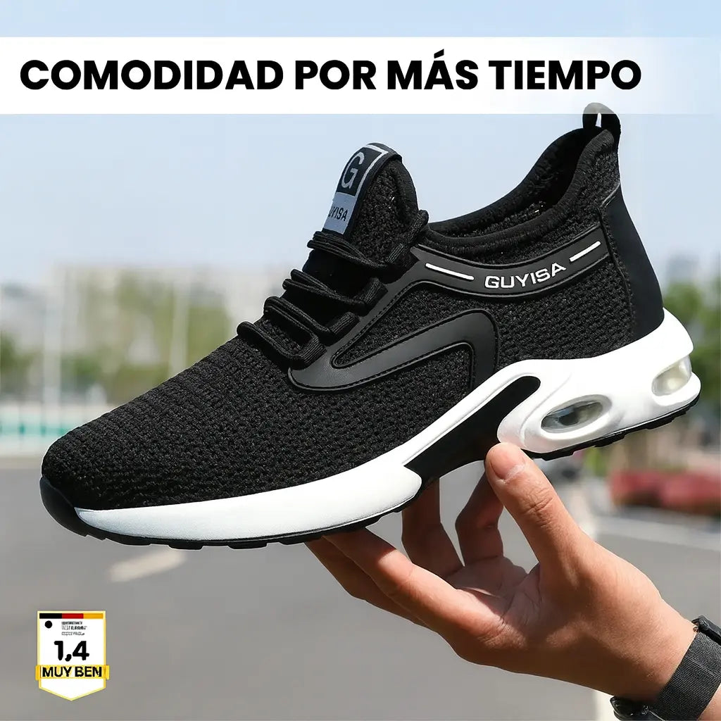Zapato de Seguridad Ergonómico Orthostahl que Alivia el Dolor