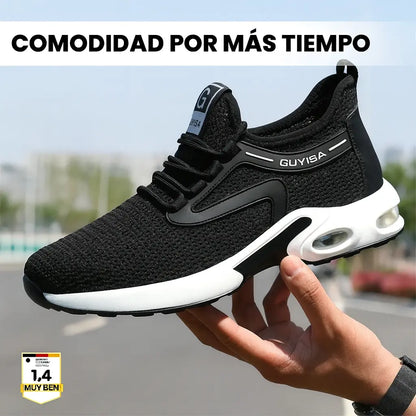Zapato de Seguridad Ergonómico Orthostahl que Alivia el Dolor