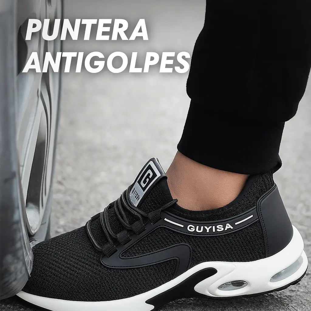Zapato de Seguridad Ergonómico Orthostahl que Alivia el Dolor