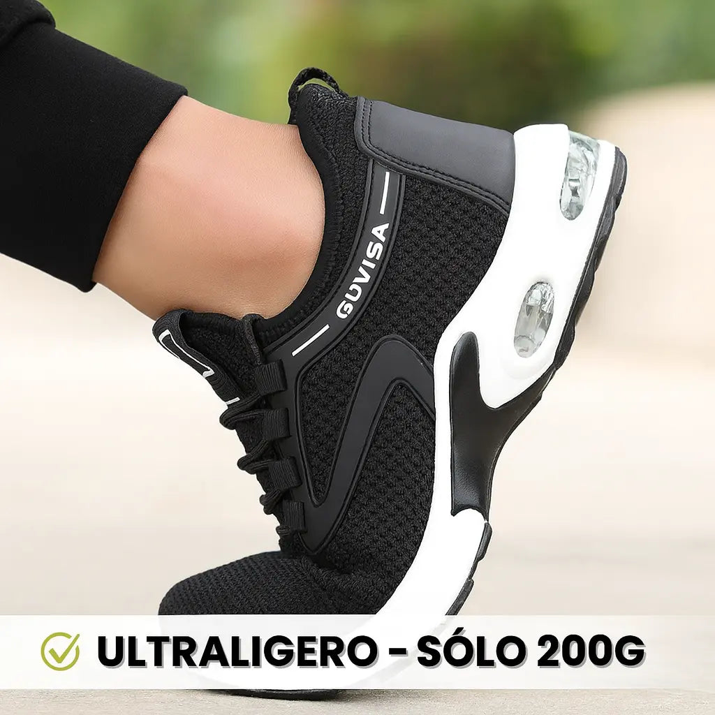Zapato de Seguridad Ergonómico Orthostahl que Alivia el Dolor