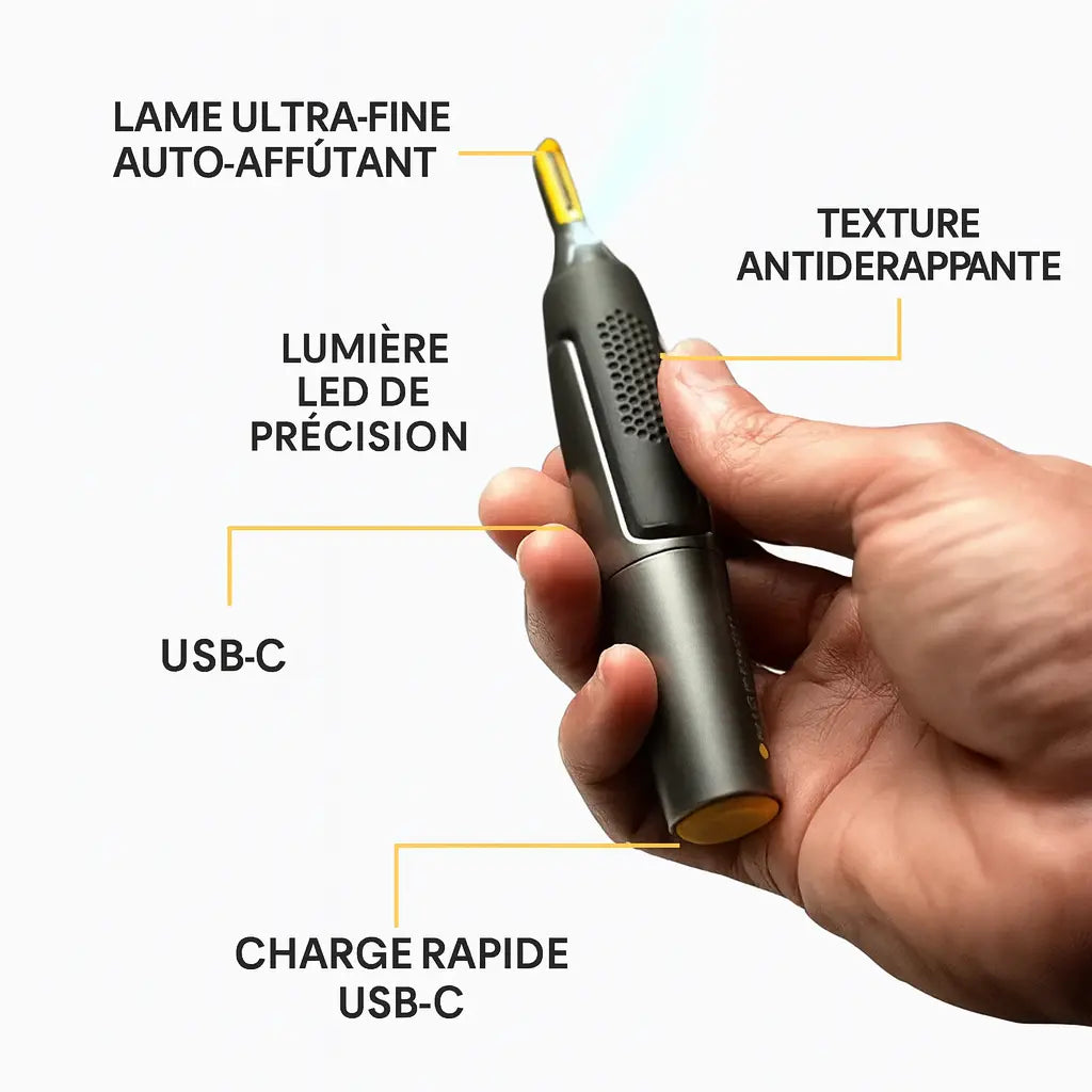 Máquina de Afeitar Masculina de Alta Precisión