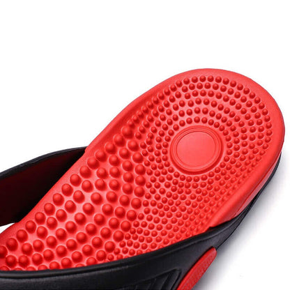 Chinelo Masajeador Ortopédico Sport Negro