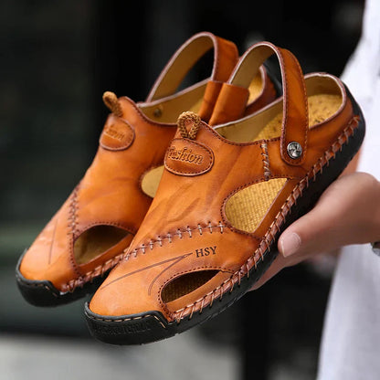 Sandalias Ortopédicas de Cuero | OrthoFlex