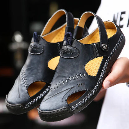 Sandalias Ortopédicas de Cuero | OrthoFlex