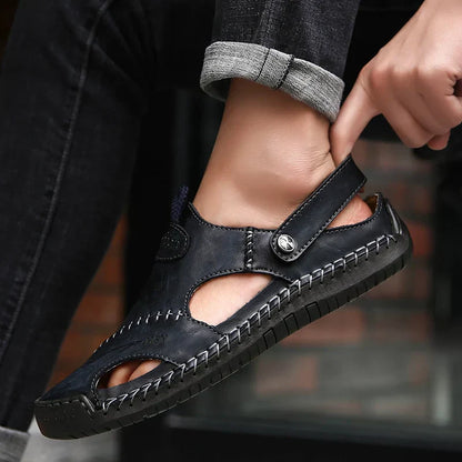 Sandalias Ortopédicas de Cuero | OrthoFlex