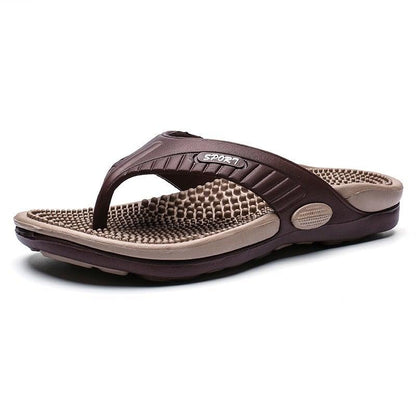 Chinelo Masajeador Ortopédico Sport Negro