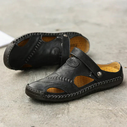 Sandalias Ortopédicas de Cuero | OrthoFlex