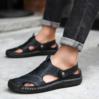Sandalias Ortopédicas de Cuero | OrthoFlex