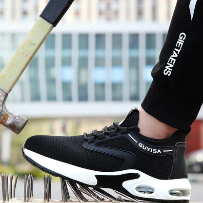 Zapato de Seguridad Ergonómico Orthostahl que Alivia el Dolor
