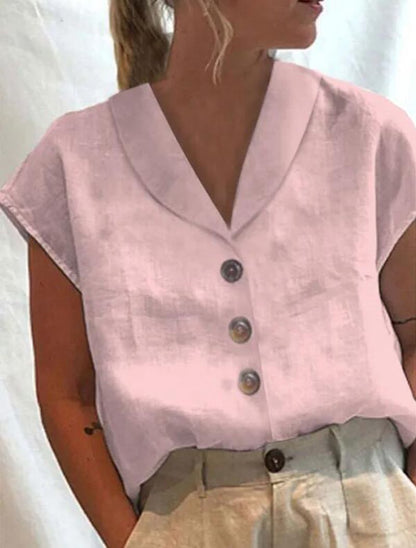 Gasin | Blusa de cuello elegante para mujeres