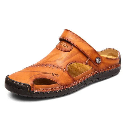 Sandalias Ortopédicas de Cuero | OrthoFlex